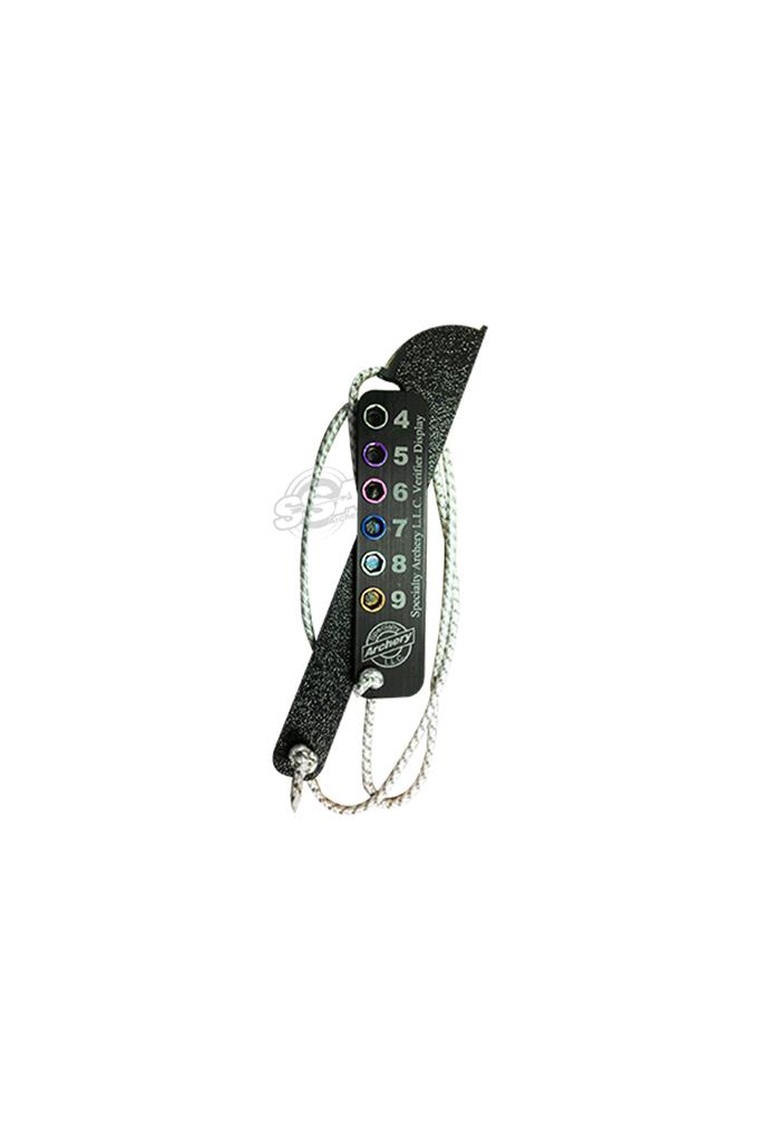 Specialty Archery Peepsight Parts Verifier Unealtă Incl. All 6 Verifiers In Large Size