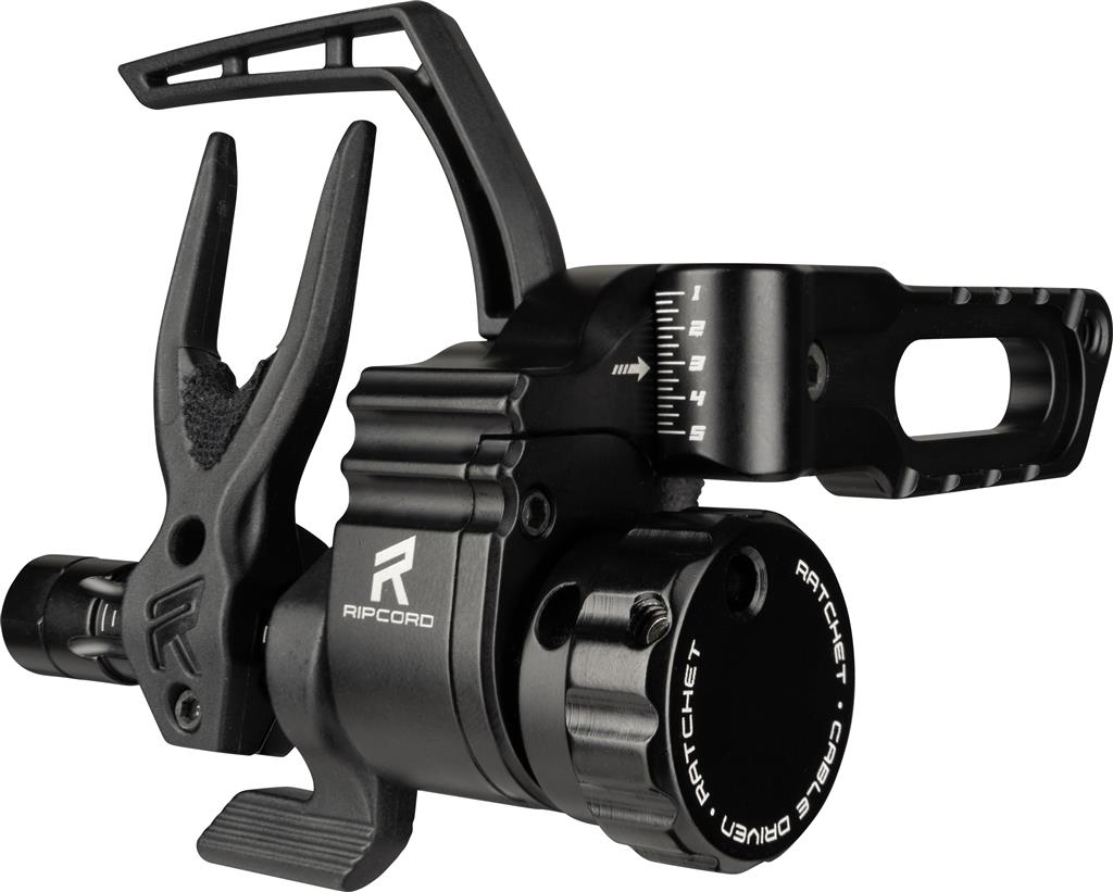 Compound Drop Away Sprijin-uri de săgeată Ratchet Cable Driven Rh Black