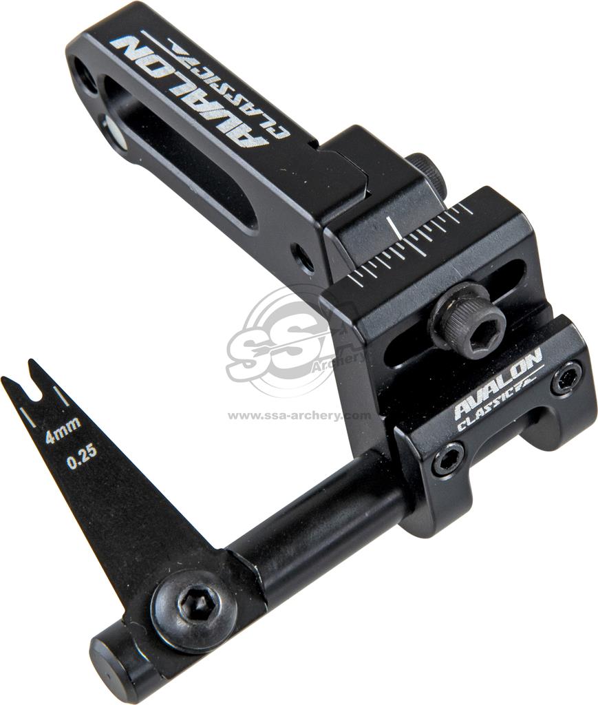 Classic Blade Săgeată Sprijin de săgeată Rh Black